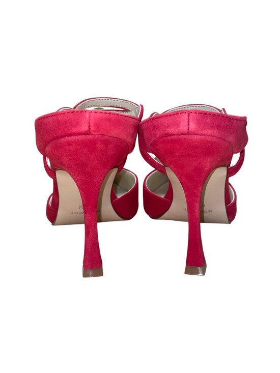 Nine West Women’s Medium Red Suede & Leather Sing Pointed Toe Heels Size 8.5M - Picture 7 of 10